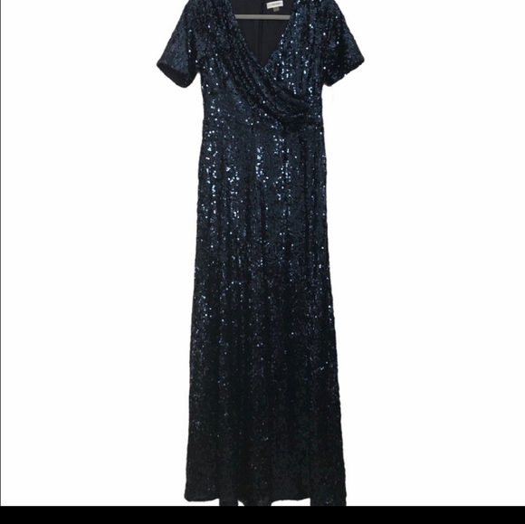 red long sleeve maxi dress Vesper Mandy Size:UK13 Printed College graduation